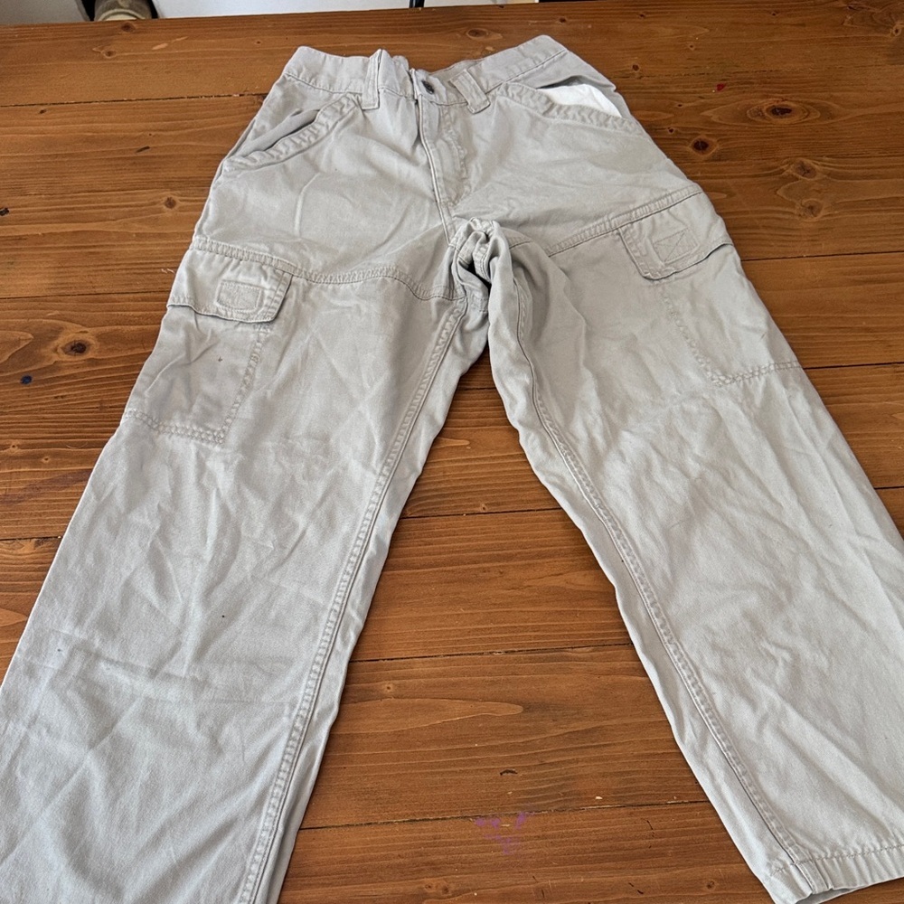 Wrangler‎ Light Gray Cargo Pants for Men